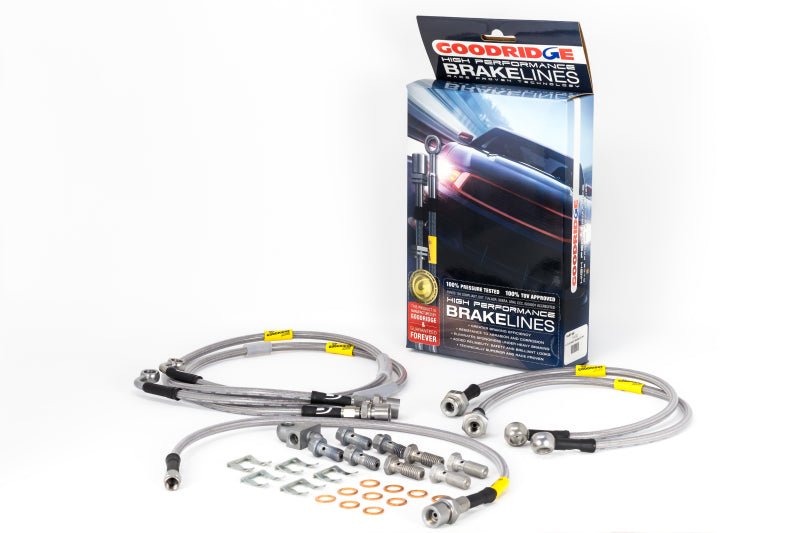 Goodridge 01-03 Chevrolet Silverado / 01-03 GMC Sierra SS Brake Lines - Crew Original