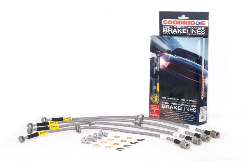 Goodridge 02-07 WRX/STi Brake Lines - Crew Original
