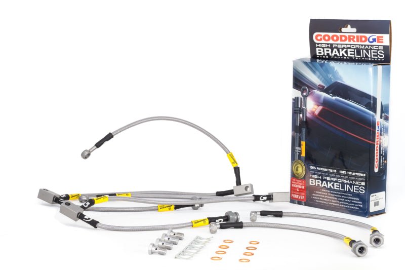 Goodridge 03+ 350z/G35 Brake Lines (incl. Brembro kits) - Crew Original