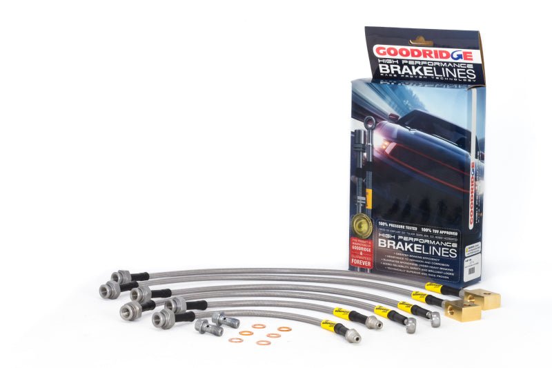 Goodridge 04+ Nissan Titan VDCS Model Brake Lines - Crew Original