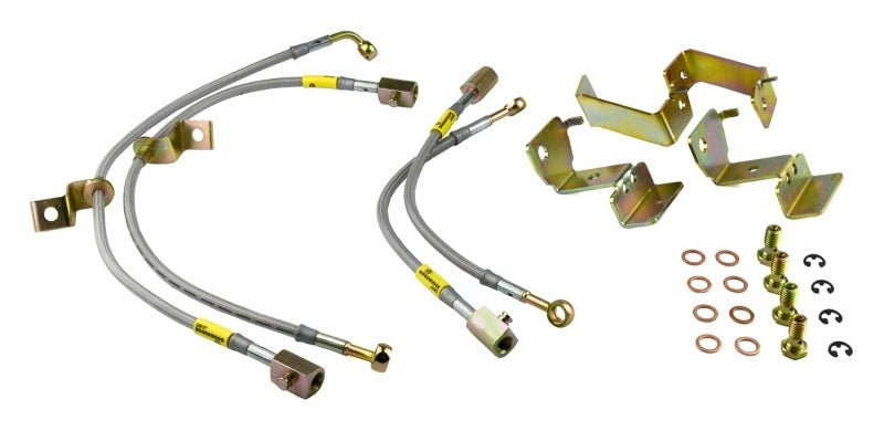 Goodridge 05-12 Ford Mustang w/ ABS Brake Lines - Crew Original