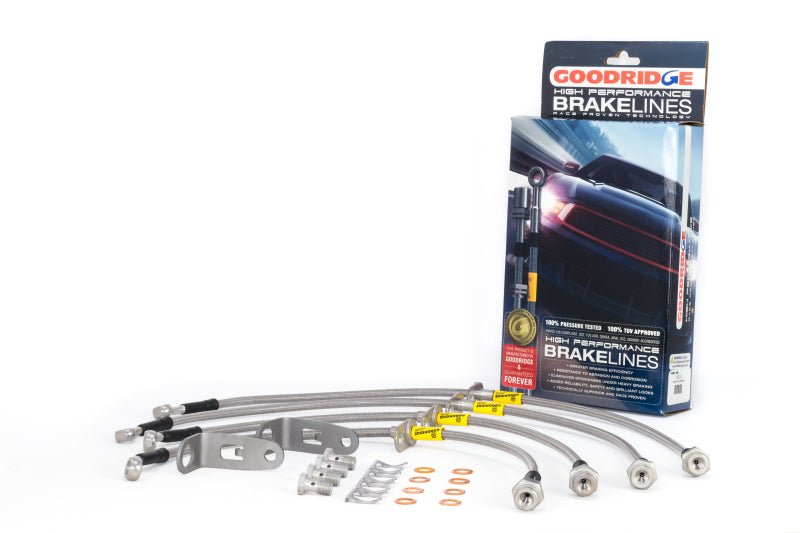 Goodridge 06+ Civic (all rear disc models including Si) Brake Lines - Crew Original