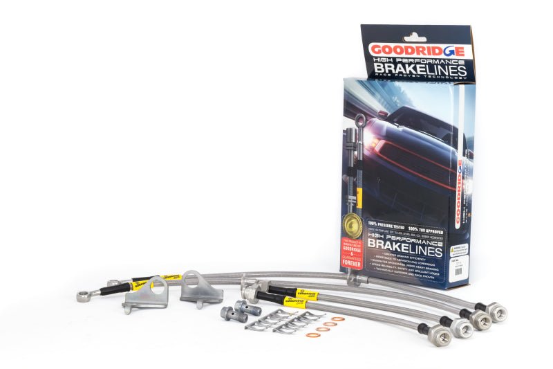 Goodridge 09-13 Honda Fit (non-EV Models) Brake Lines - Crew Original