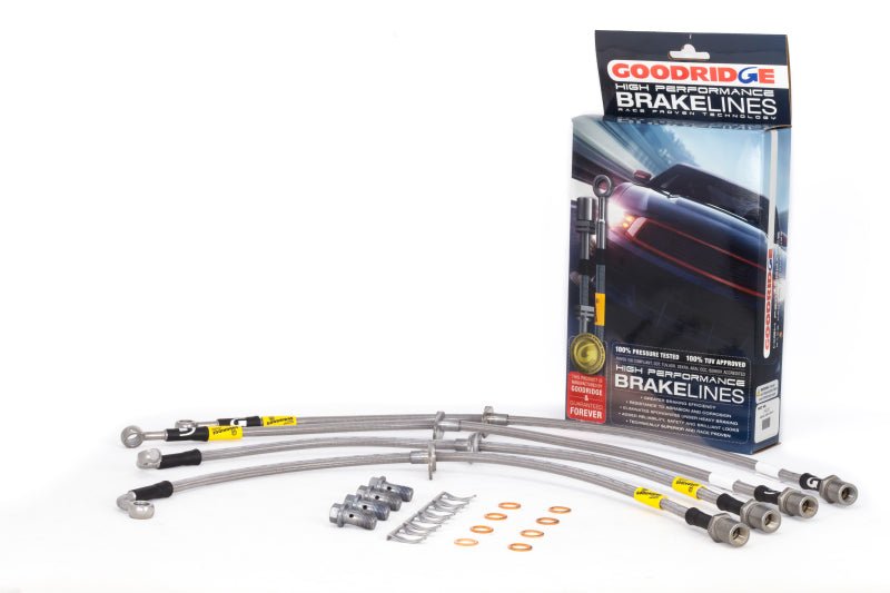 Goodridge 10-12 Subaru Legacy (All Models) Brake Lines - Crew Original