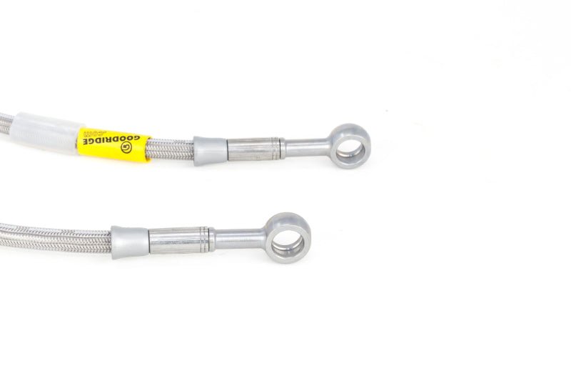 Goodridge 11-15 Jeep Grand Cherokee (Non SRT 8) / 11-15 Dodge Durango (All Models) SS Brake Lines - Crew Original