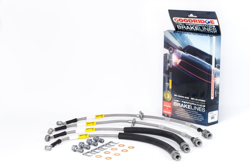Goodridge 16-17 Chevrolet Camaro LT (w/ Brembo Calipers) SS Brake Lines - Crew Original