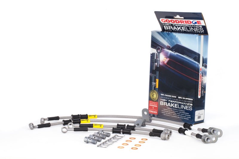 Goodridge 16-17 Mazda Miata MX-5 (w/o Factory Brembo Calipers) SS Brake Lines - Crew Original