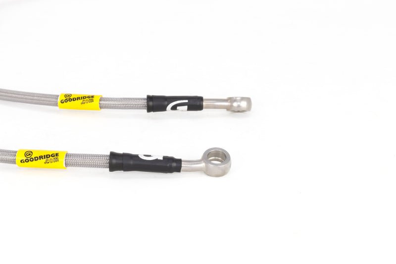 Goodridge 17-18 Honda Civic (Base/LX/EX) SS Brake Lines - Crew Original