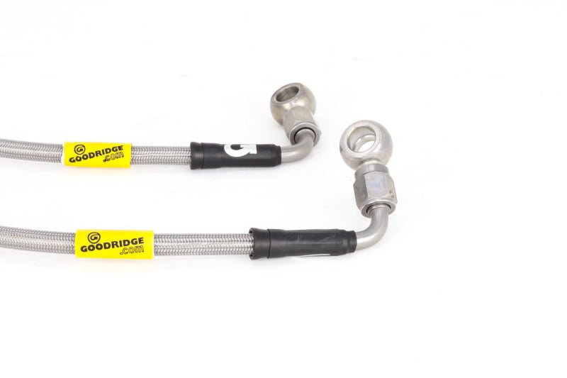 Goodridge 17-18 Honda Civic (Base/LX/EX) SS Brake Lines - Crew Original