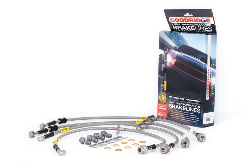 Goodridge 17-18 Honda Civic Hatchback SS Brake Lines - Crew Original