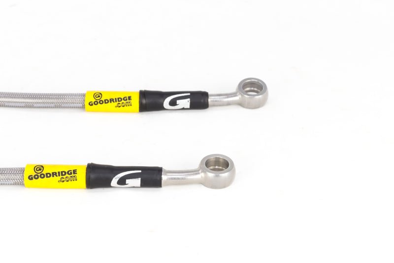 Goodridge 17-18 Honda Civic Si (Si Model Only) SS Brake Line Kit - Crew Original