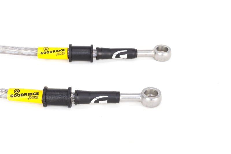 Goodridge 17-18 Honda Civic Si (Si Model Only) SS Brake Line Kit - Crew Original