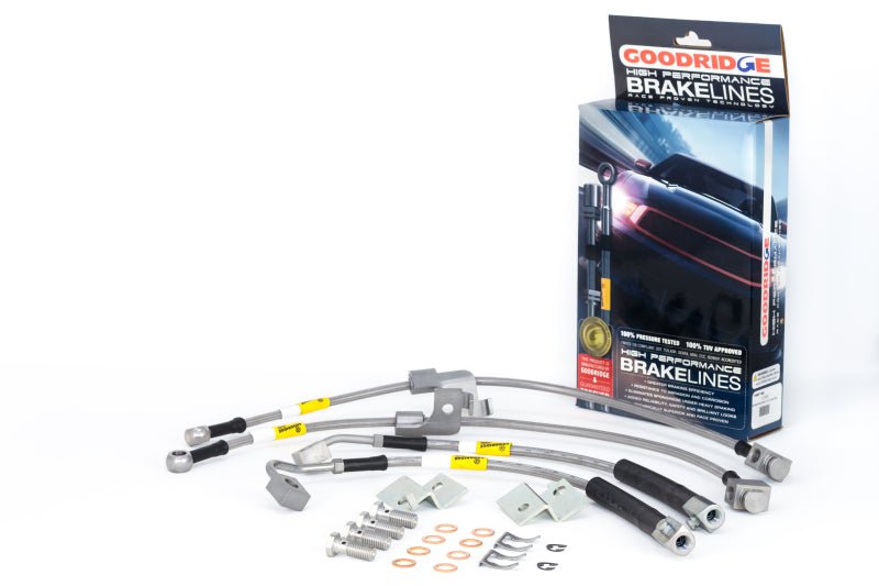 Goodridge 2015 Ford Mustang All Models G-Stop Stainless Steel Brake Lines - Crew Original