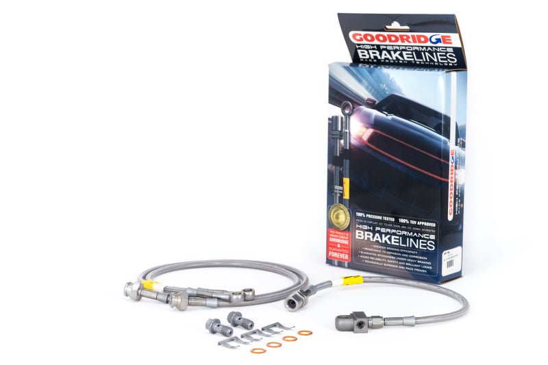 Goodridge 88-96 Chevy C10/92-96 Suburban/95-96 Tahoe / 88-96 GMC Pickup/95-96 Yukon SS Brake Lines - Crew Original