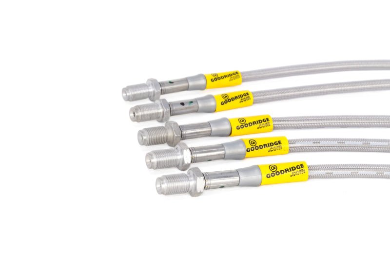 Goodridge 8/84-7/87 Toyota Corolla GTS - Rear Disc Brake Lines - Crew Original
