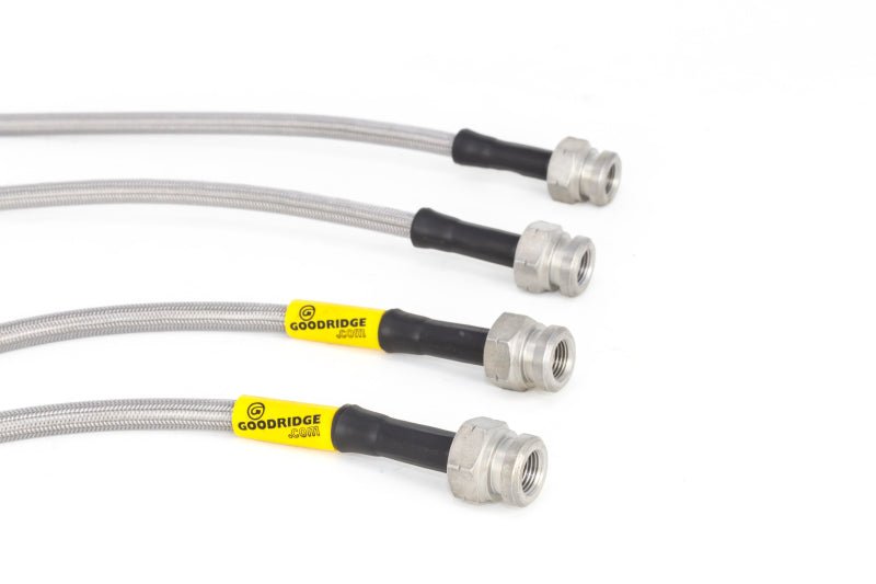 Goodridge 89-91 Civic/CRX w/ rear drum Brake Lines - Crew Original