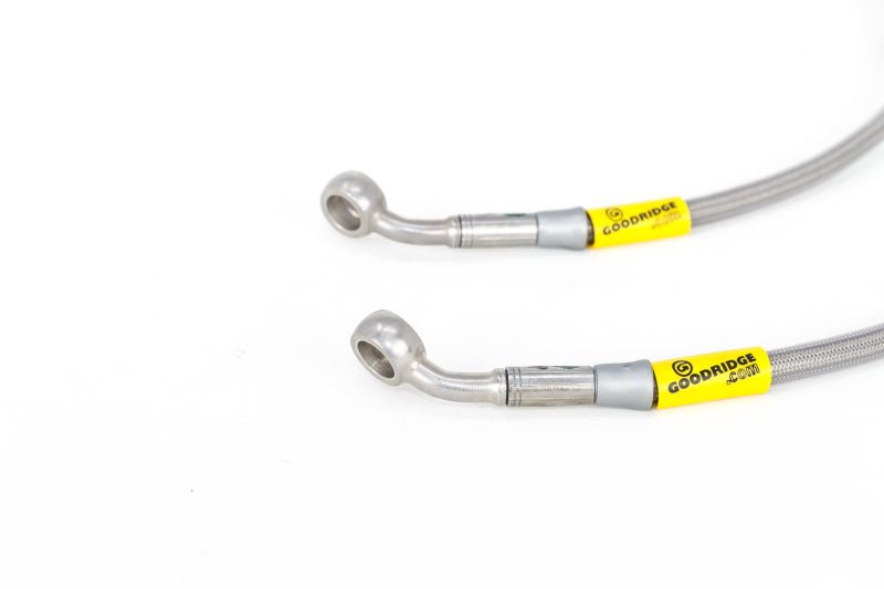 Goodridge 96-00 Honda Civic CX/DX/HX w/ Small Front Rotors SS Brake Lines - Crew Original