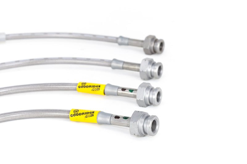 Goodridge 96-00 Honda Civic CX/DX/HX w/ Small Front Rotors SS Brake Lines - Crew Original