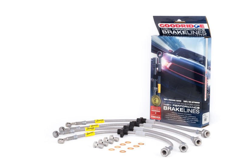 Goodridge 97-01 Honda Prelude Base Model Brake Lines - Crew Original