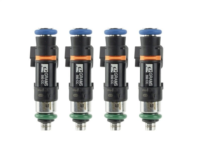 Grams Performance Honda/Acura B/D/F/H Series (Excl D17) 550cc Fuel Injectors (Set of 4) - Crew Original