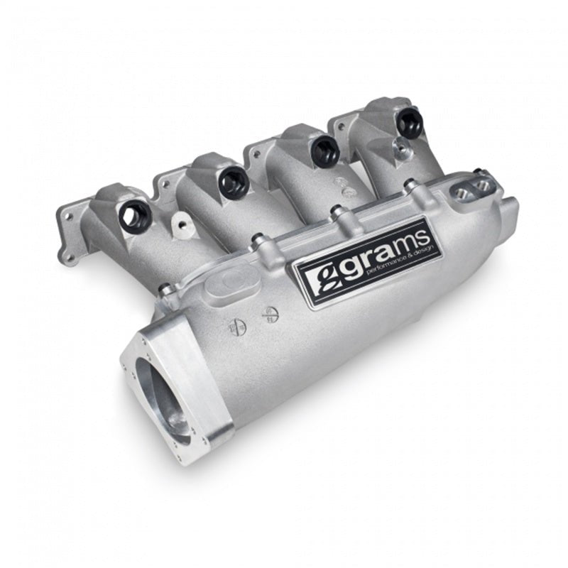 Grams Performance VW MK4 Large Port Intake Manifold - Raw Aluminum - Crew Original