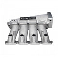 Grams Performance VW MK4 Large Port Intake Manifold - Raw Aluminum - Crew Original