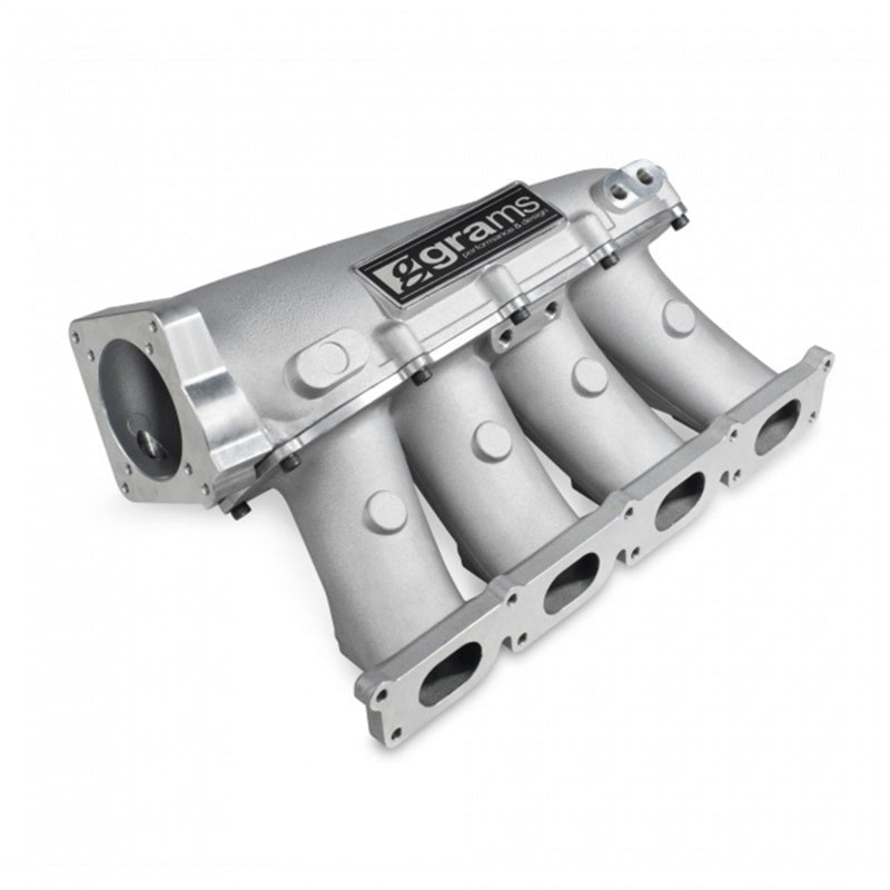 Grams Performance VW MK4 Large Port Intake Manifold - Raw Aluminum - Crew Original