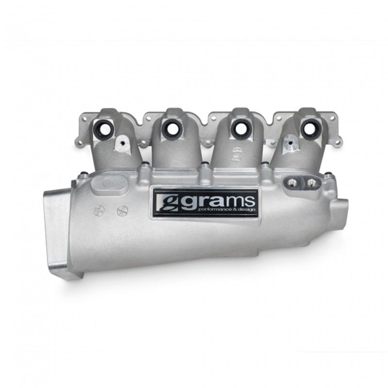 Grams Performance VW MK4 Large Port Intake Manifold - Raw Aluminum - Crew Original