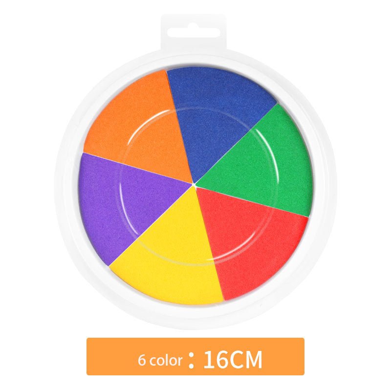 Kindergarten Graffiti Palm Painting Ink Pad Children's DIY Finger Painting Ink Pad - Crew Original