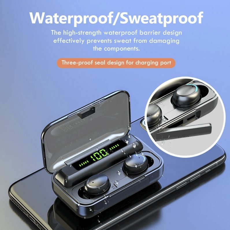 Waterproof Wireless Bluetooth Headphones - Crew Original